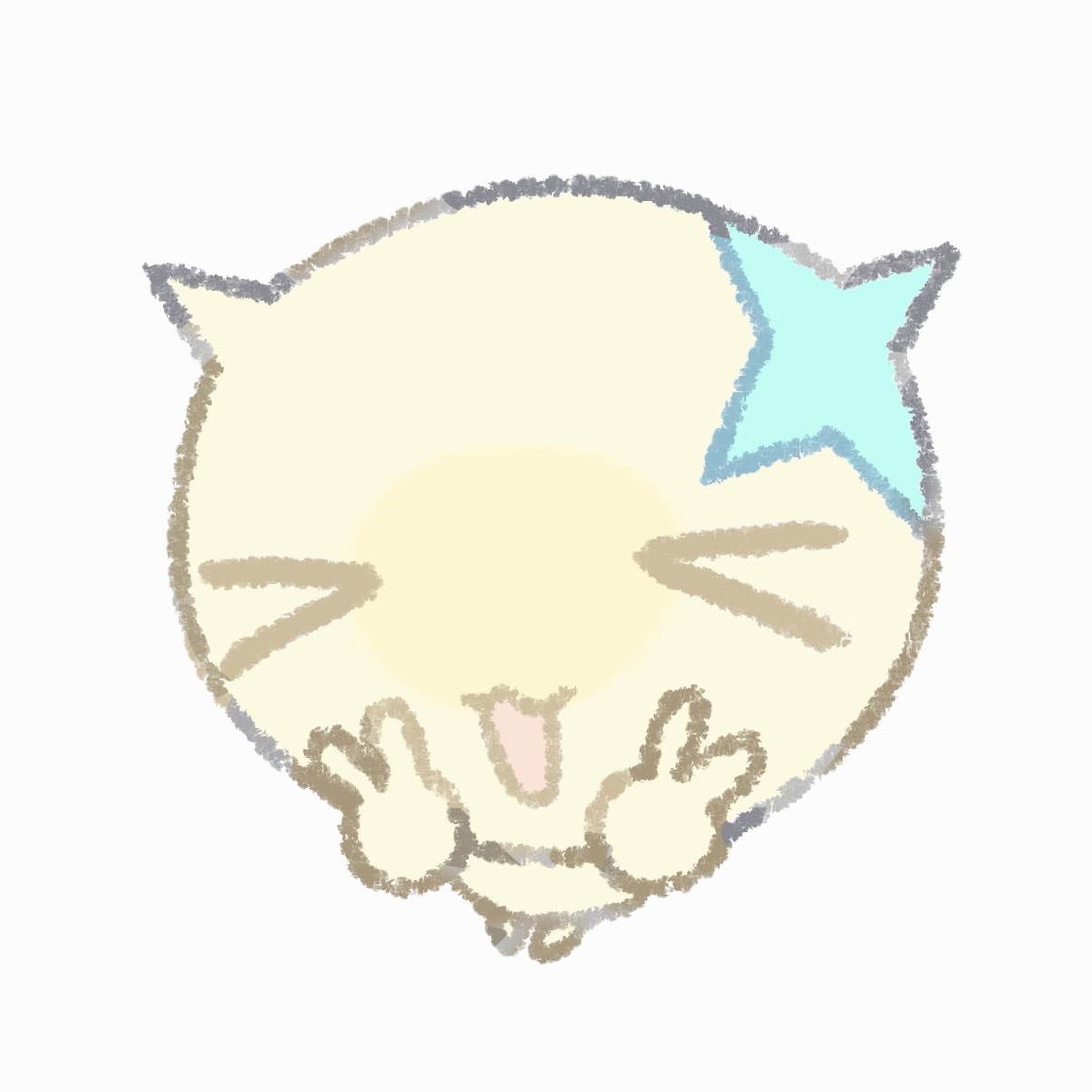 星星猫｜可爱表情包 