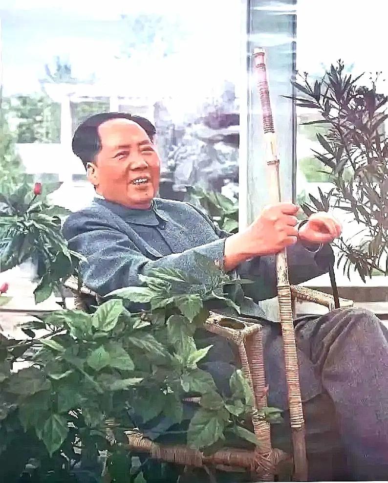 《念奴娇·咏毛主席》
云雷激荡，问沉浮谁主？湘江曾语。
徒步安源灯火处，星火燎原