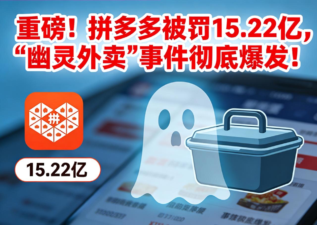对拼多多“幽灵外卖”被罚事件的透彻解读
 
这不是一次“意外翻车”，而是平台长期