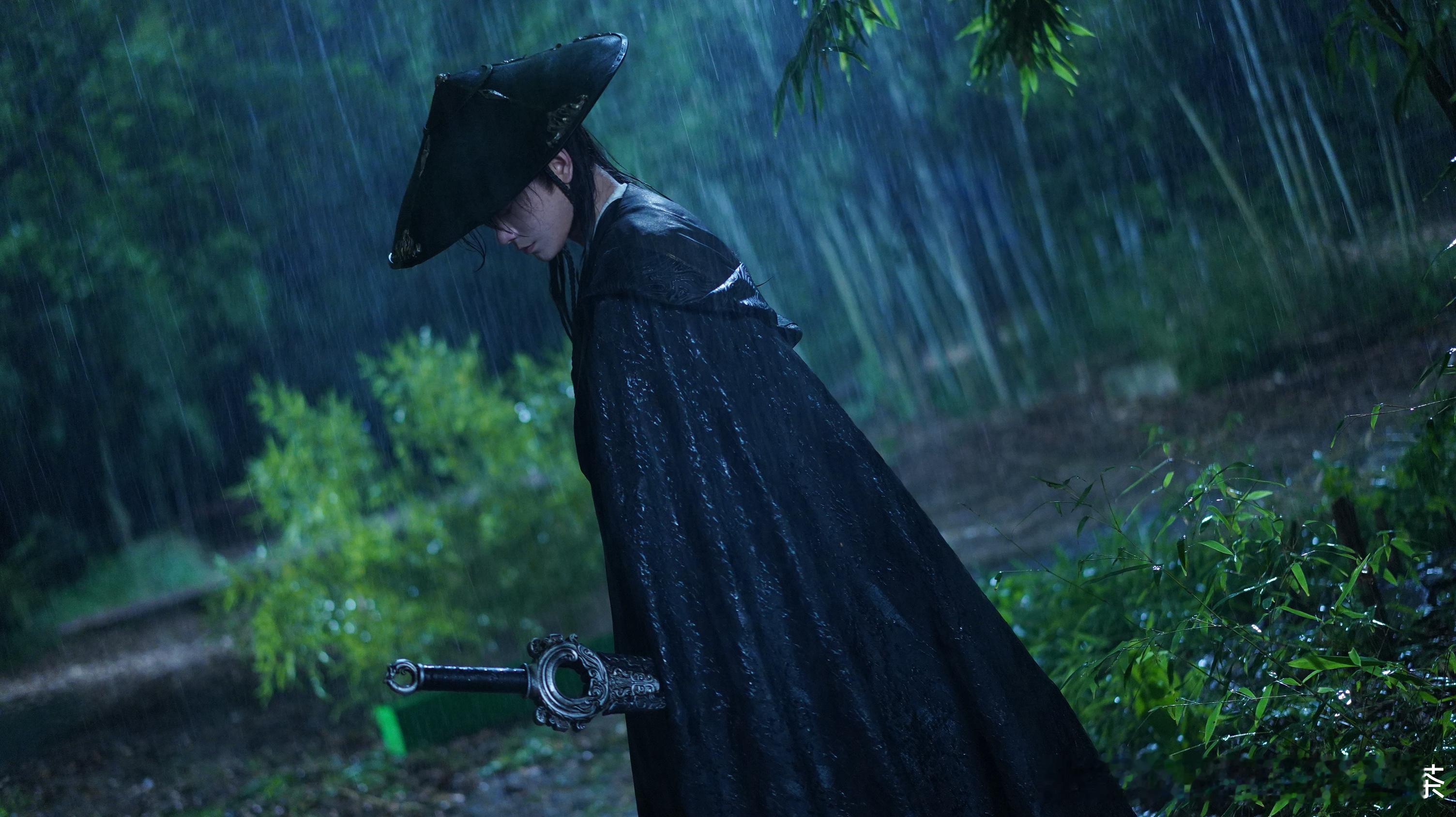 雨夜的丁禹兮哇 ​​​