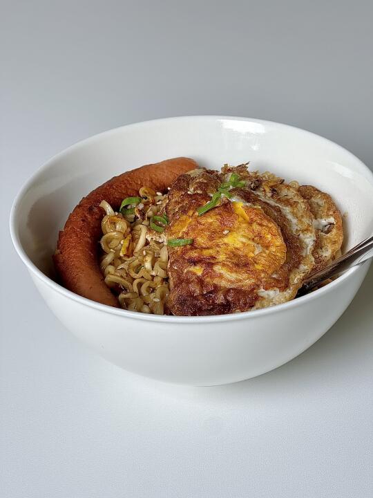 🍳一碗荷包蛋焖面