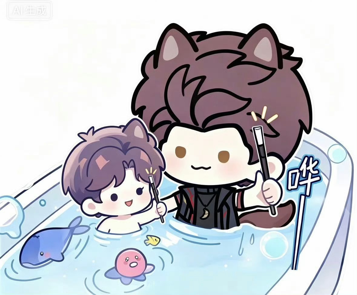 恋与深空 狼鱼 🐟恋与深空 敖尹 谁懂这对？我懂 