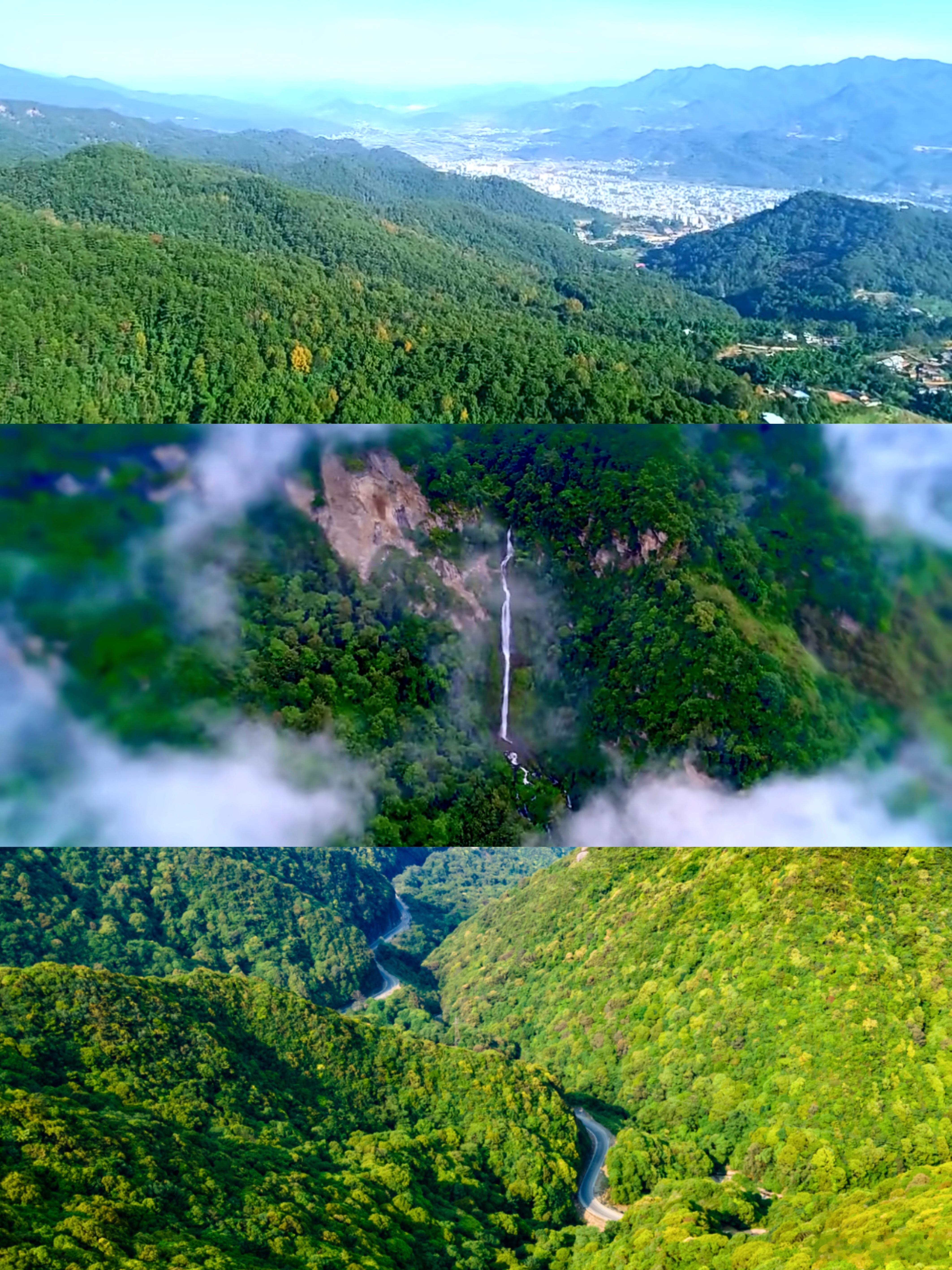 哀牢山，云南中部的大地上，绵延约400公里，横亘于云贵高原与横断山脉的壮丽分界之