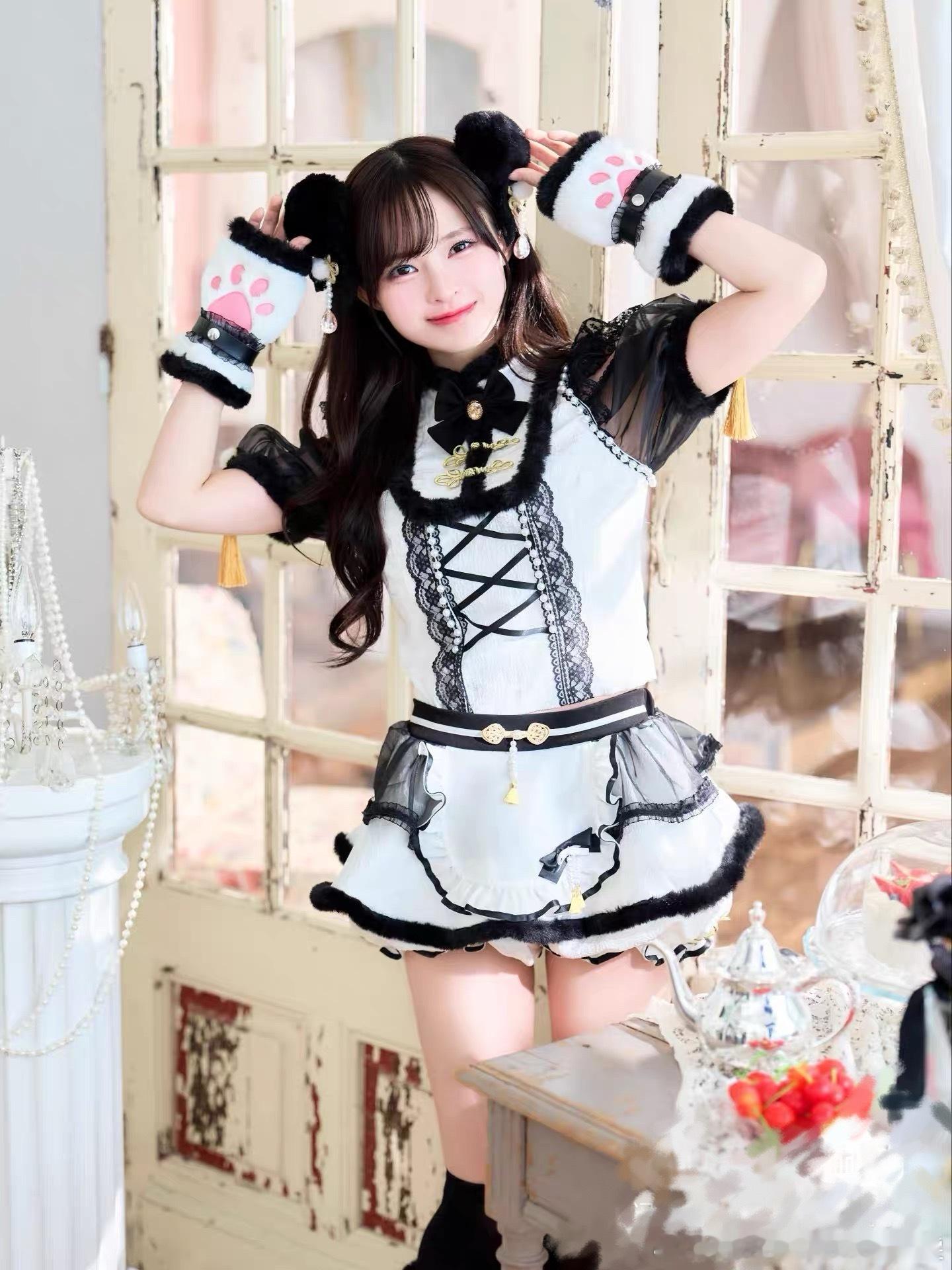 跨年就在明天了！谁想跟我一起跨年～明天穿这个，谁点的中华风小熊猫🐼 