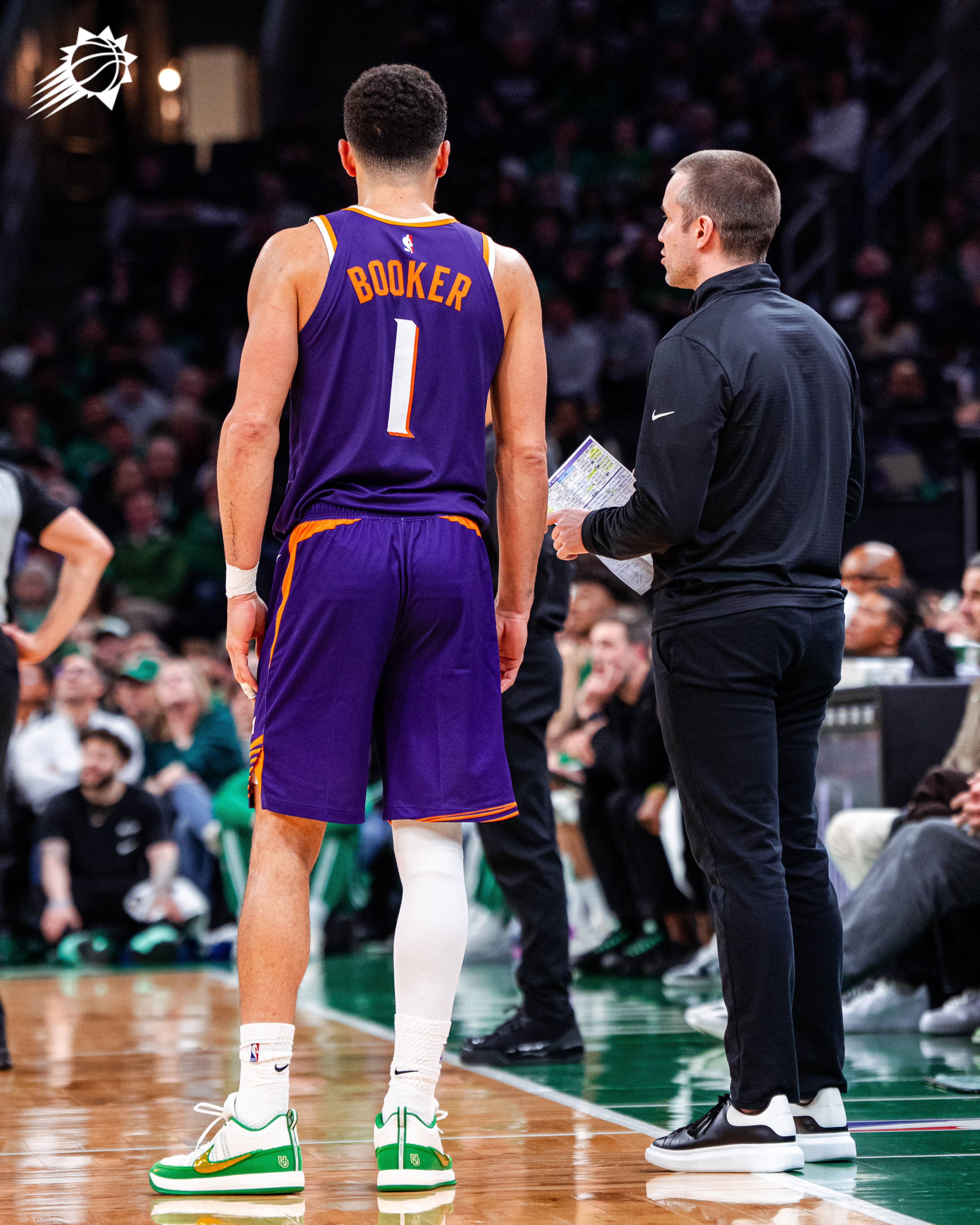 布克造成犯规 最后22秒 菲尼克斯太阳 ｜旭日东升 ｜太阳vs凯尔特人