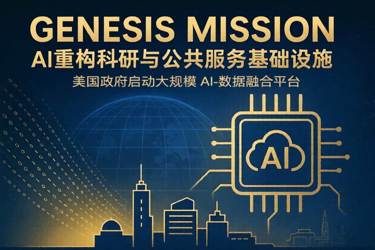 美国启动“创世纪计划”，AI加速科研与公共服务革新

近日，美国政府宣布启动国家