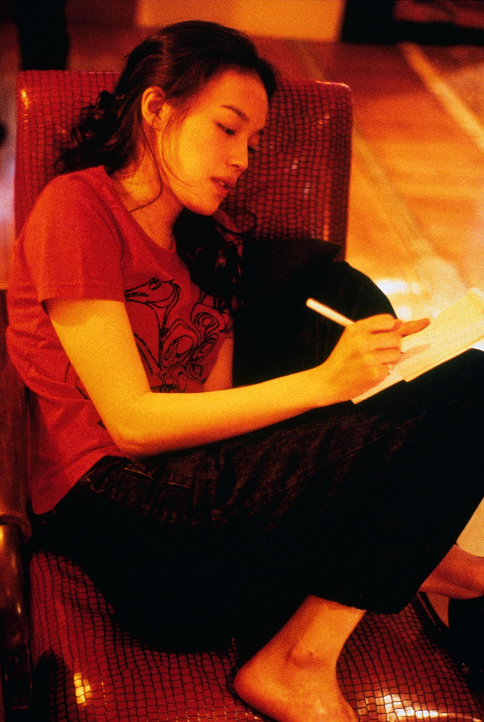 2001年，《千禧曼波》中的舒淇。 