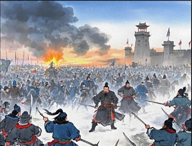 明成化九年即公元1473年，陕西、宁夏、延绥三镇总督王越趁着鞑靼入寇之机，率领4