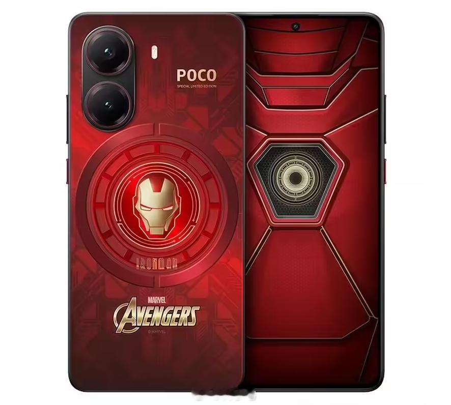 小米 POCO X8 Pro 钢铁侠限定版，这要是拿出来瞬间成为全场焦点