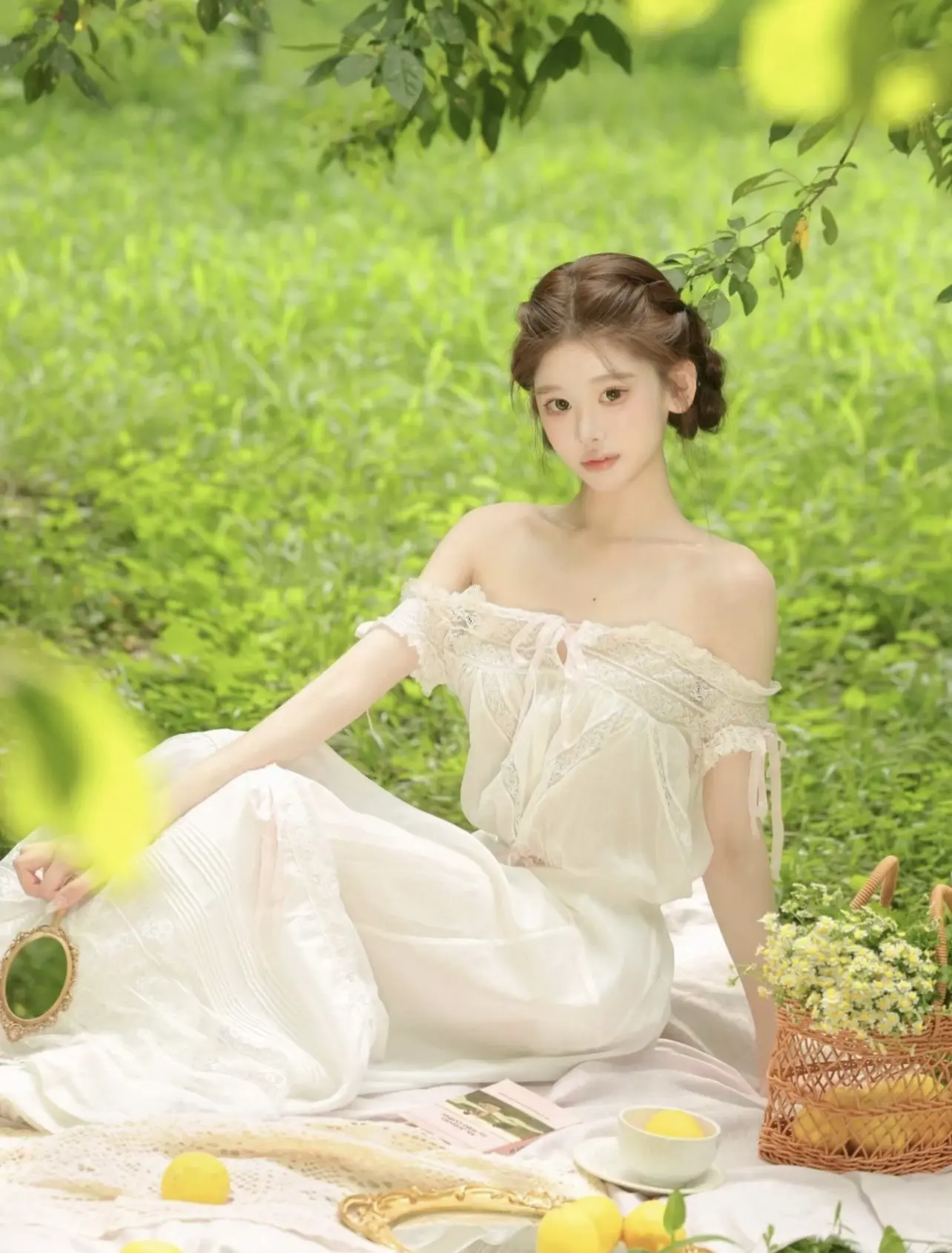 森系少女氛围感 森系少女 少女写真 清纯女神 文艺小清新