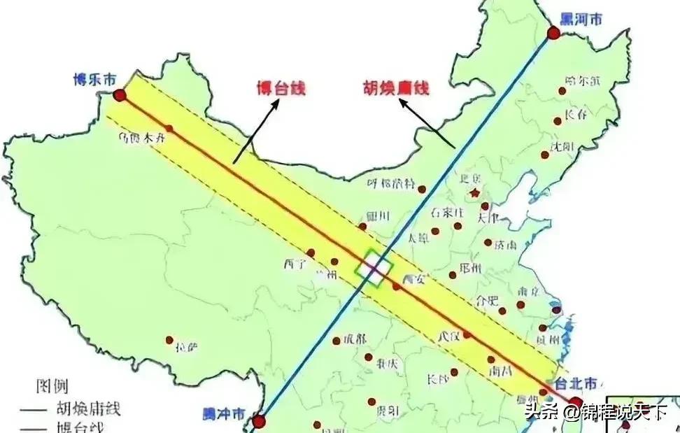 中国地图的中心在哪里？