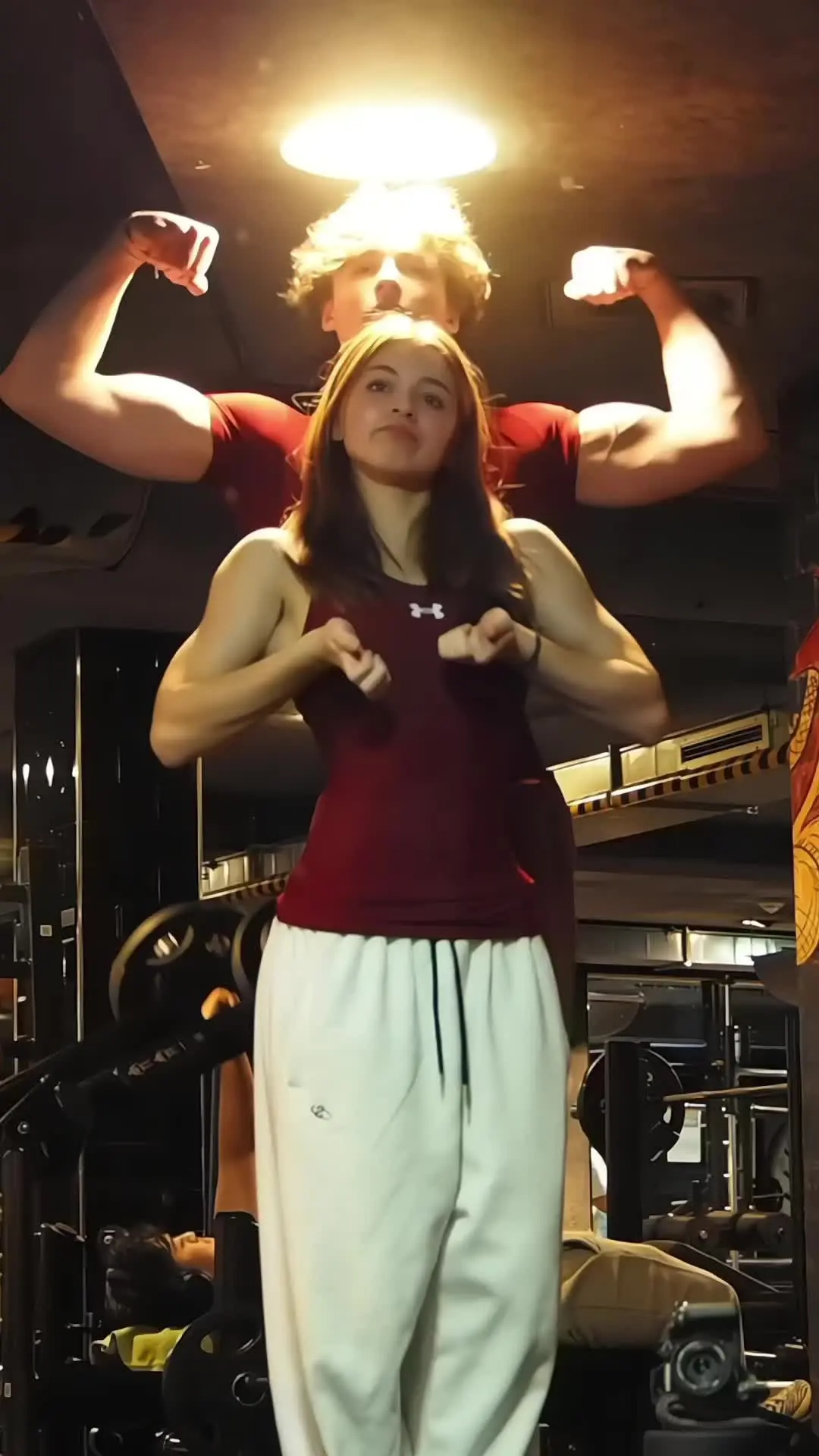 欧美风 完美身材 健身穿搭