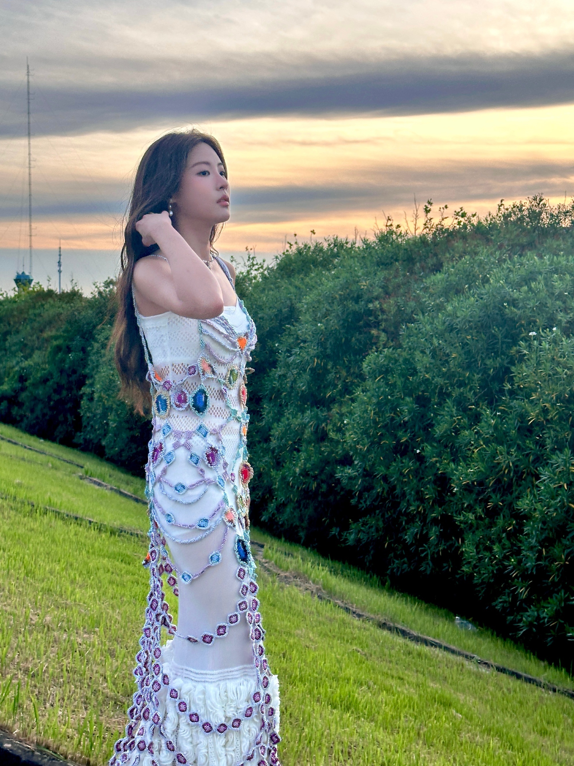 孙芮，八月户外美拍图集 ​​​