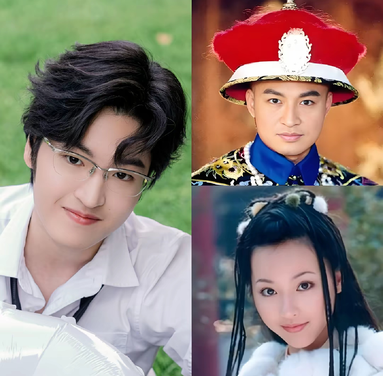 爸爸妈妈都挺好看的，但是怎么孩子像他们就有点说不出的感觉，总觉得哪儿不对劲。妈妈