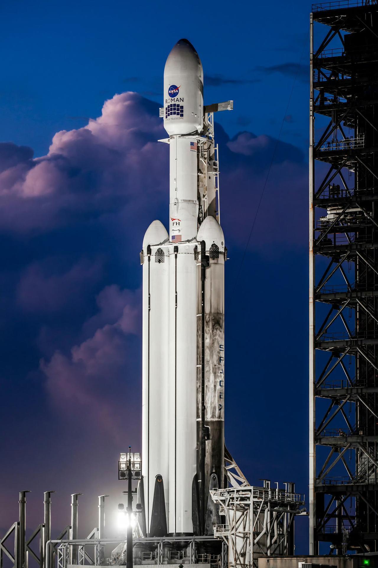 美国罗曼太空望远镜已经于今年8月30日搭乘SpaceX的重型猎鹰火箭成功上天！我