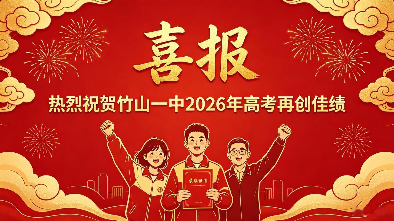 硬核喜报！2026高考竹山一中大放异彩，县域高中里直接杀出重围
2026湖北高考