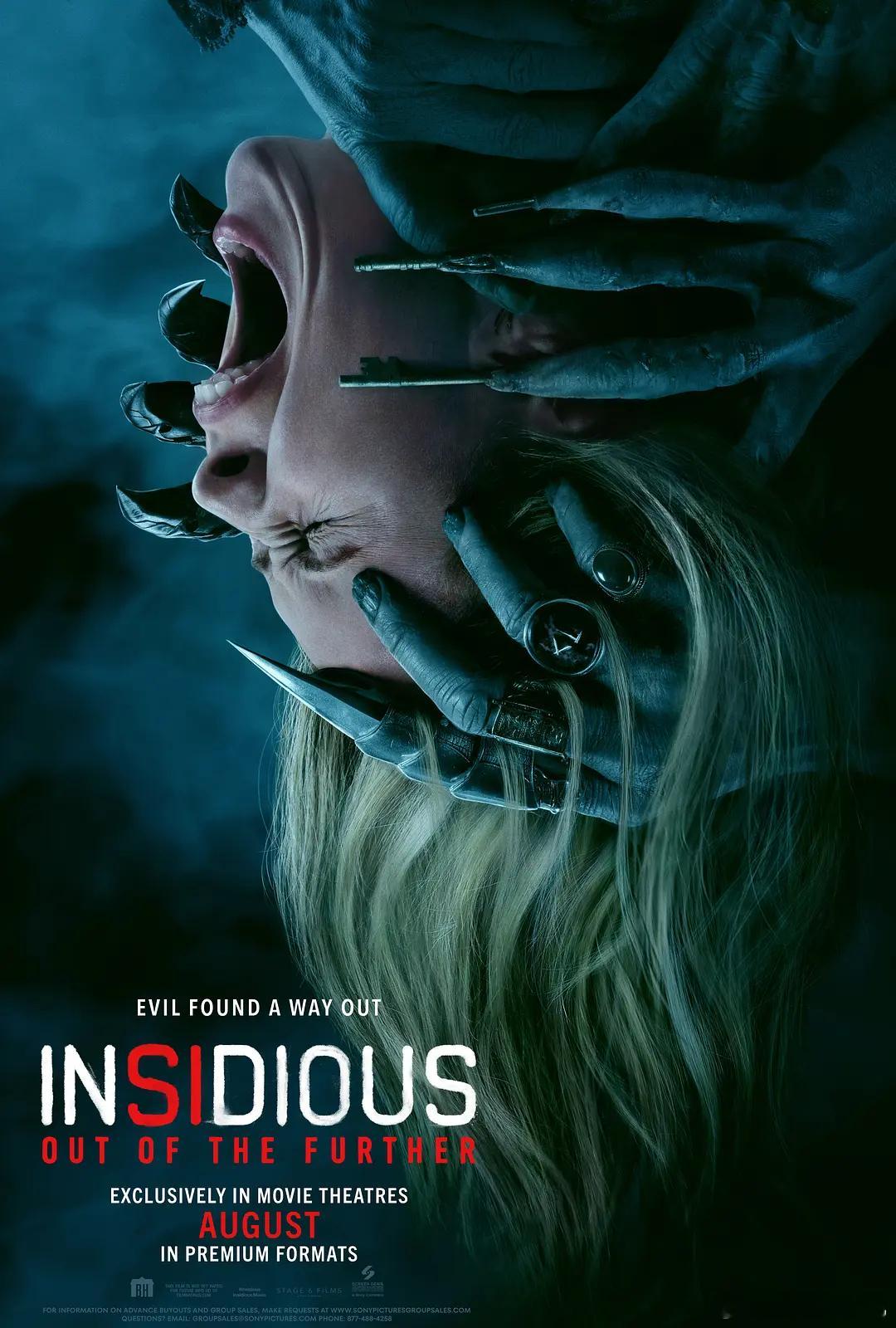 非正式1080P版！潜伏6 Insidious: Out of the Furt
