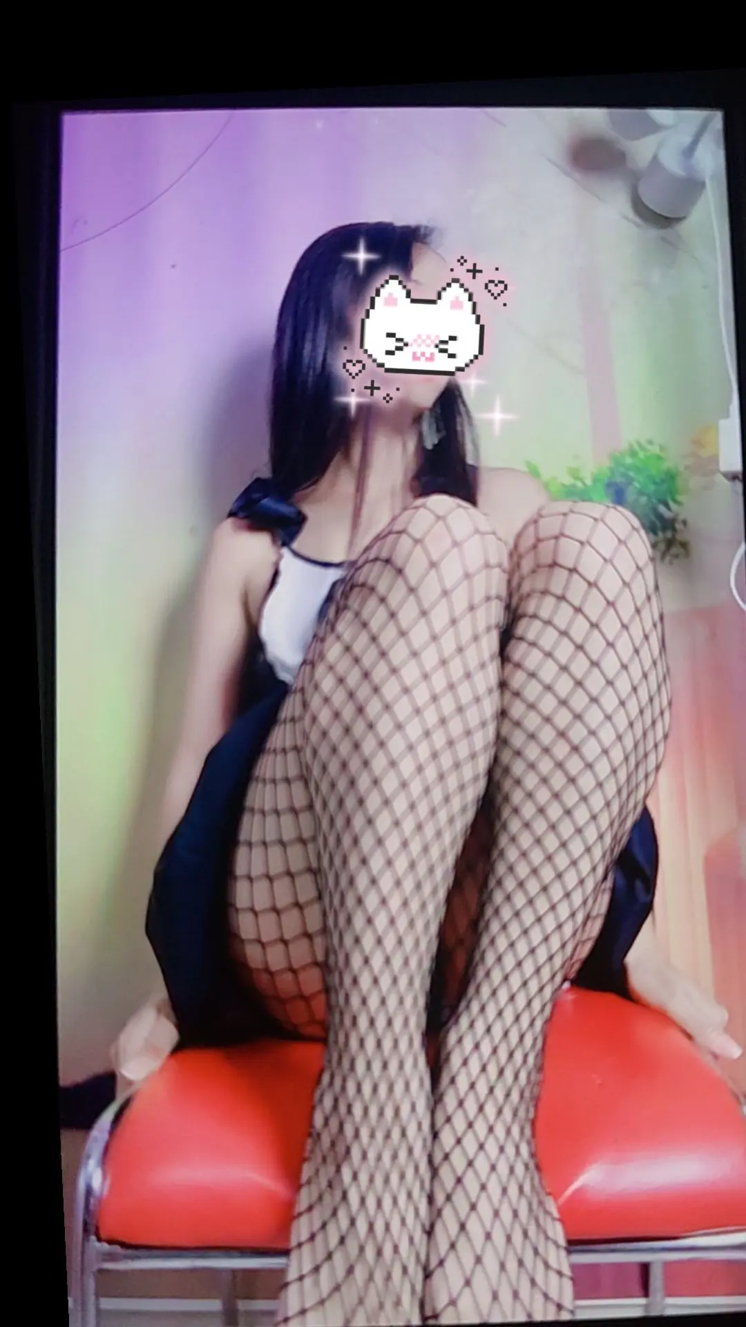 性感丝袜写真 丝袜穿搭 美腿写真 高跟黑色丝袜穿搭 性感渔网袜