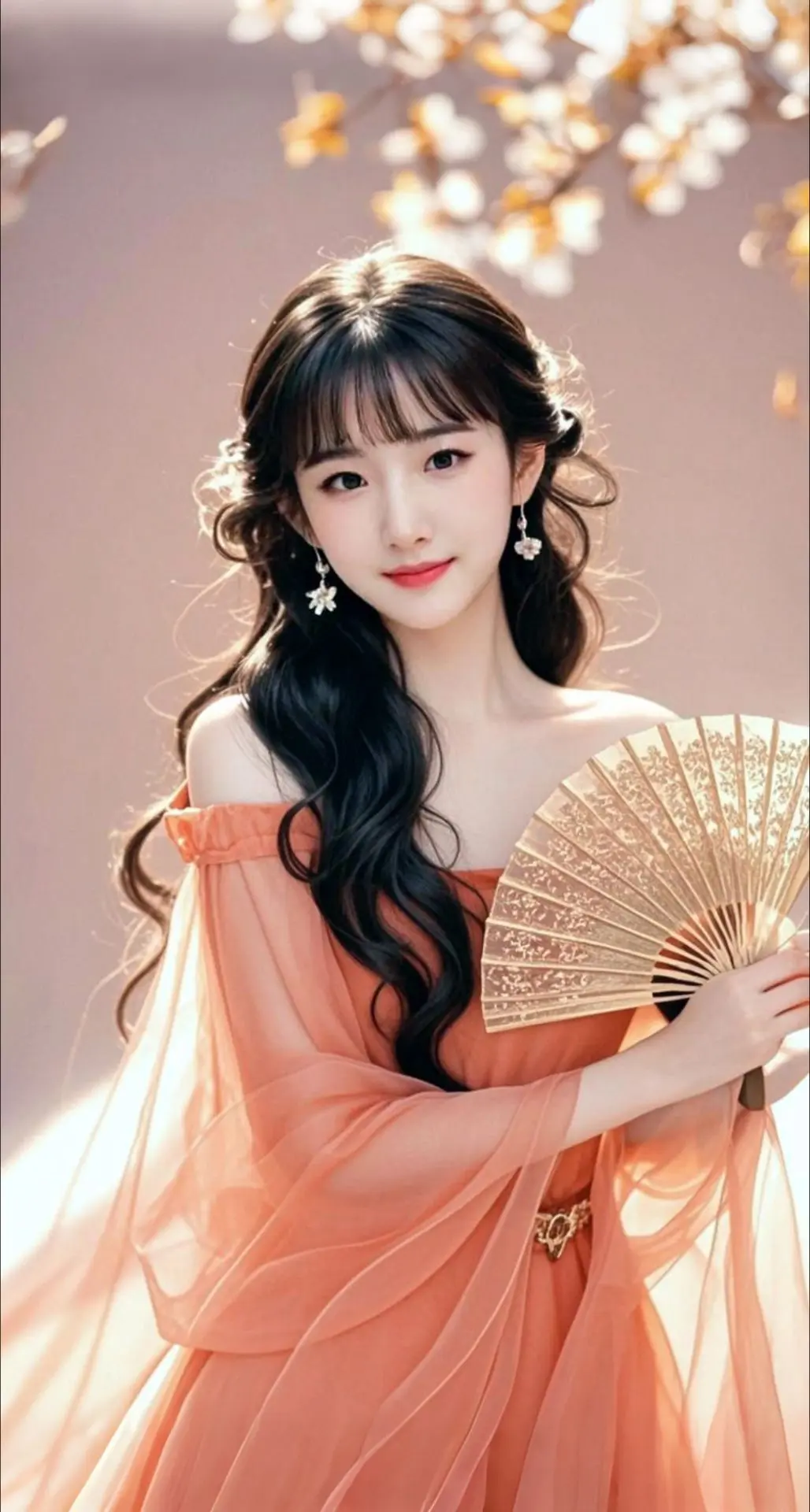 AI扩图 AI扇舞红颜
