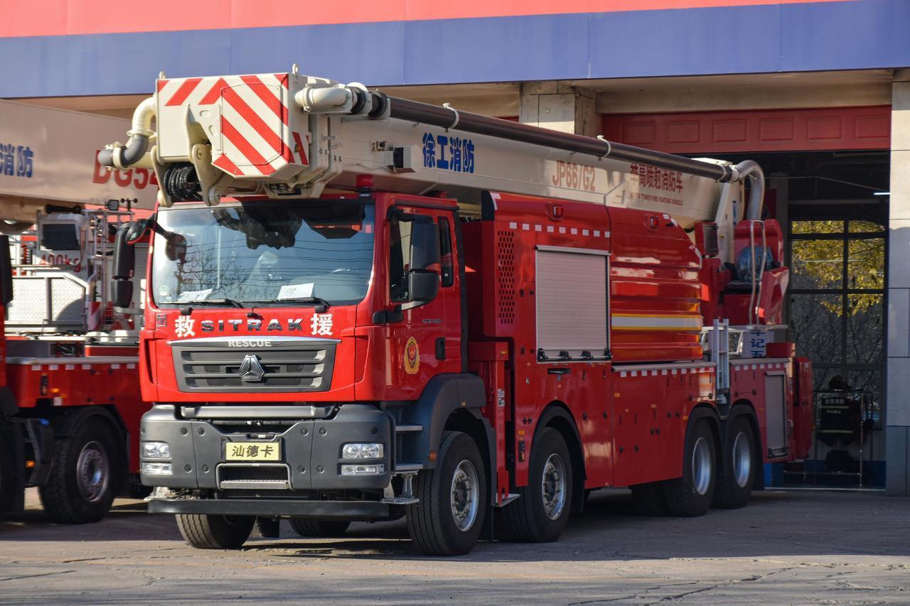 全唐山唯一一款66米高米数国产底盘高喷车