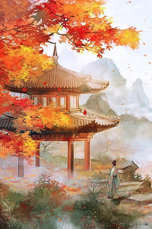五律·秋游
露冷白阶前，风回桂馥先。
寒蝉辞老树，冷月抚桑田。
新菊醅新入，旧牌