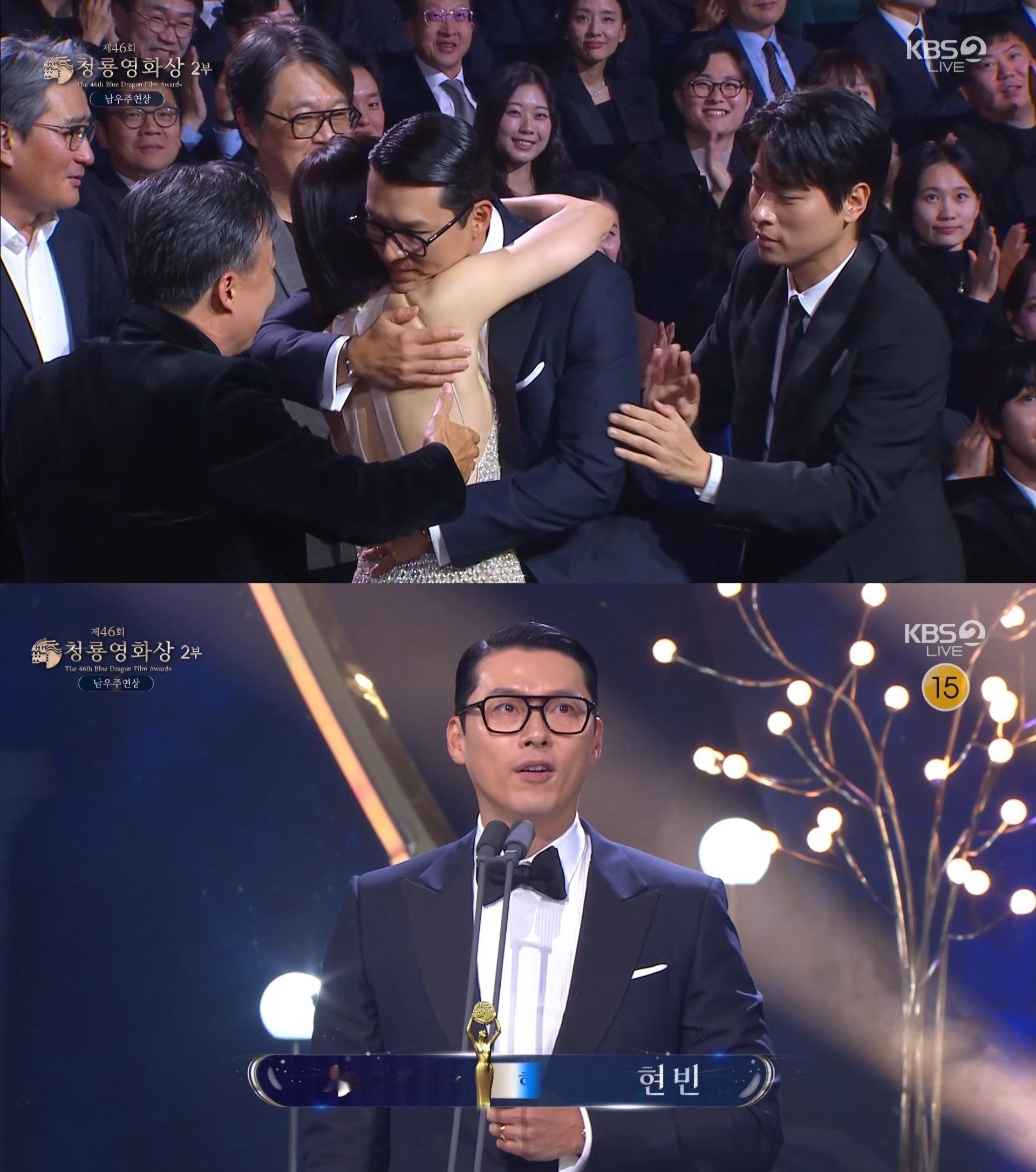 第46届青龙电影奖最佳男主角奖：玄彬 《哈尔滨》粗卡玄彬：我的妻子艺珍，她的存在