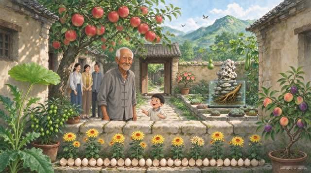 古村小院，藏着最本真的生活