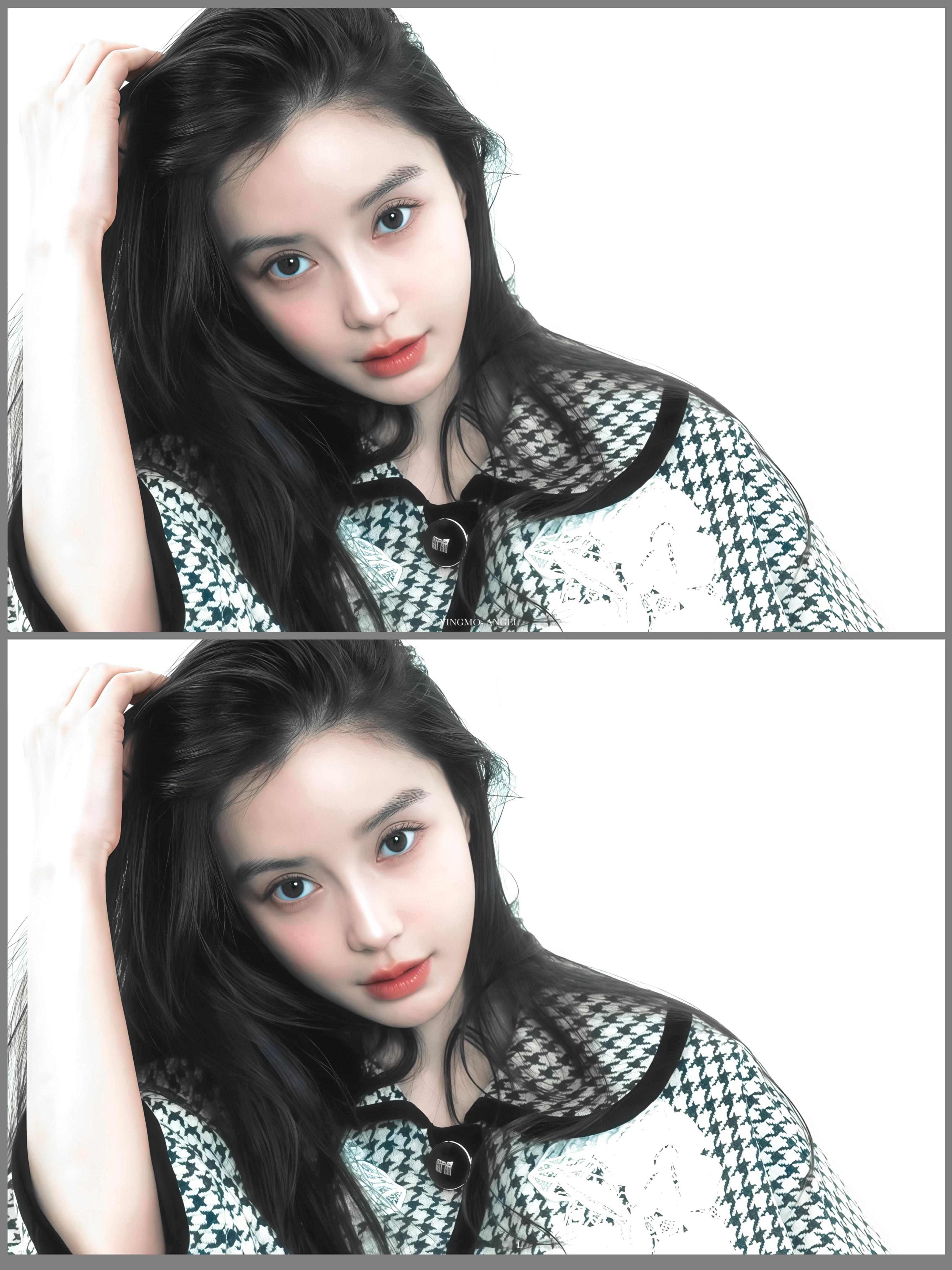 Le Fame 📸· 杨颖angelababyAngelababy 千鸟格造型