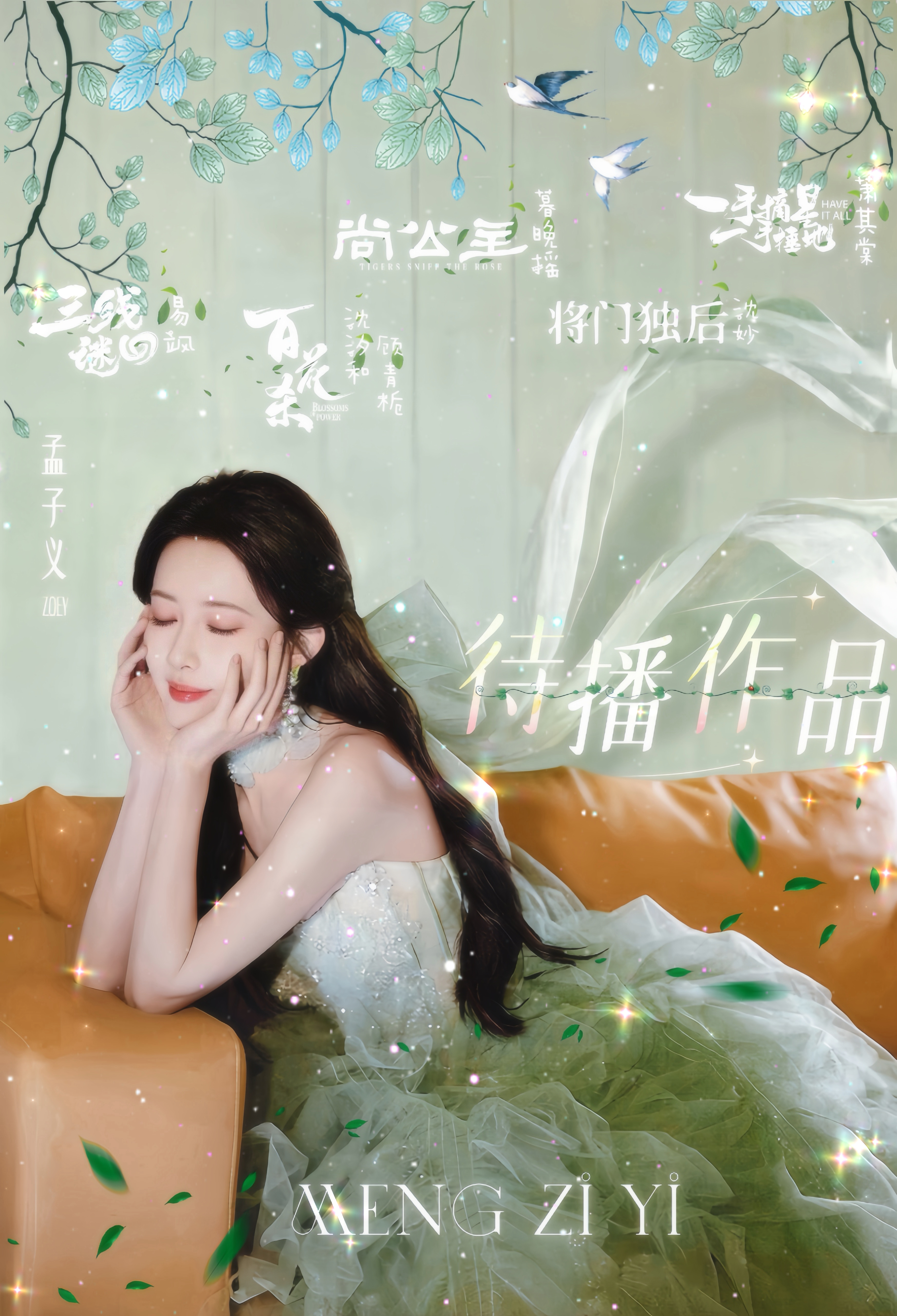 孟子义主动cue尚公主怎样我姐从不埋任何一部剧 