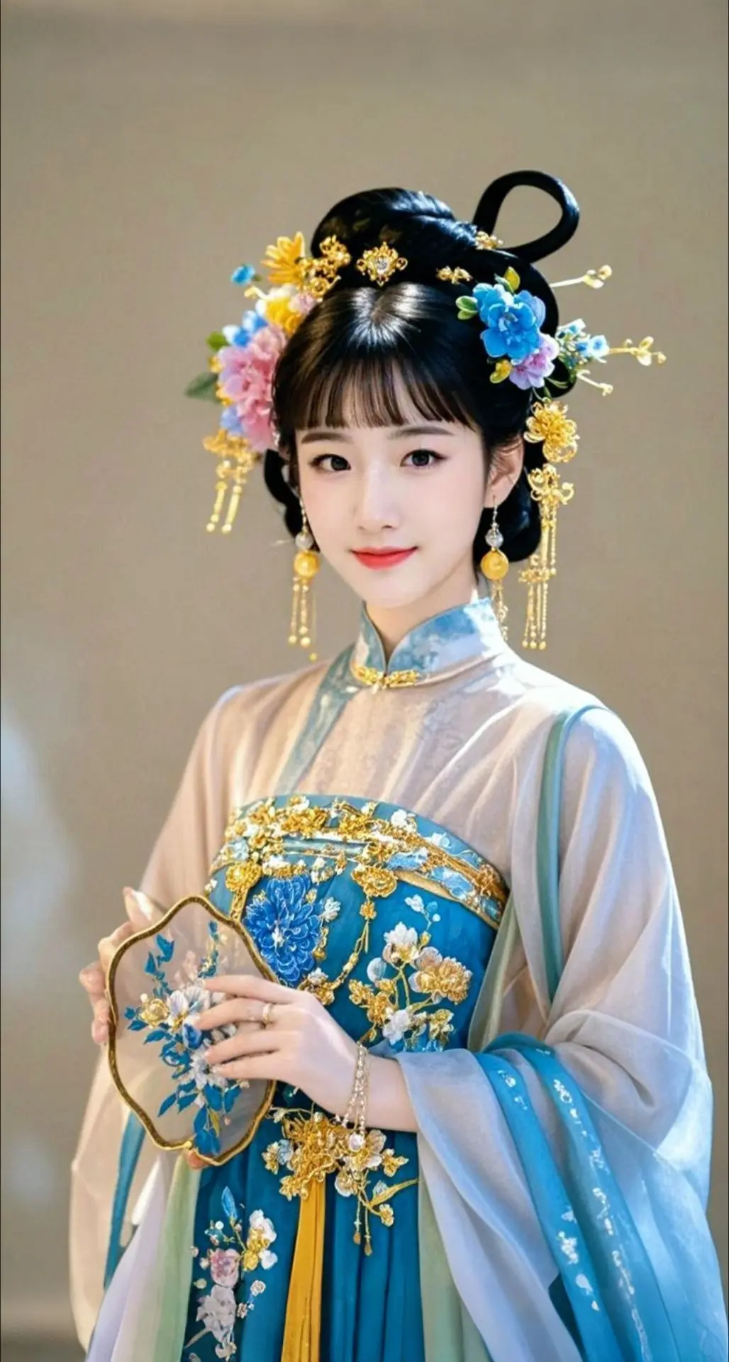 AI扩图 AI华冠丽影
