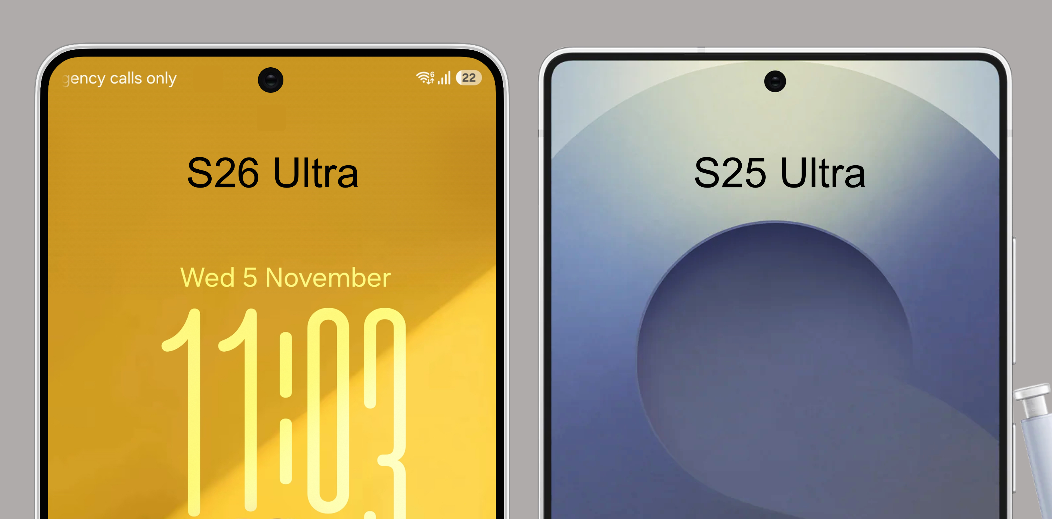 S26 Ultra 前摄变广代价是开孔变大后摄F1.4超大光圈+24mm主摄，F