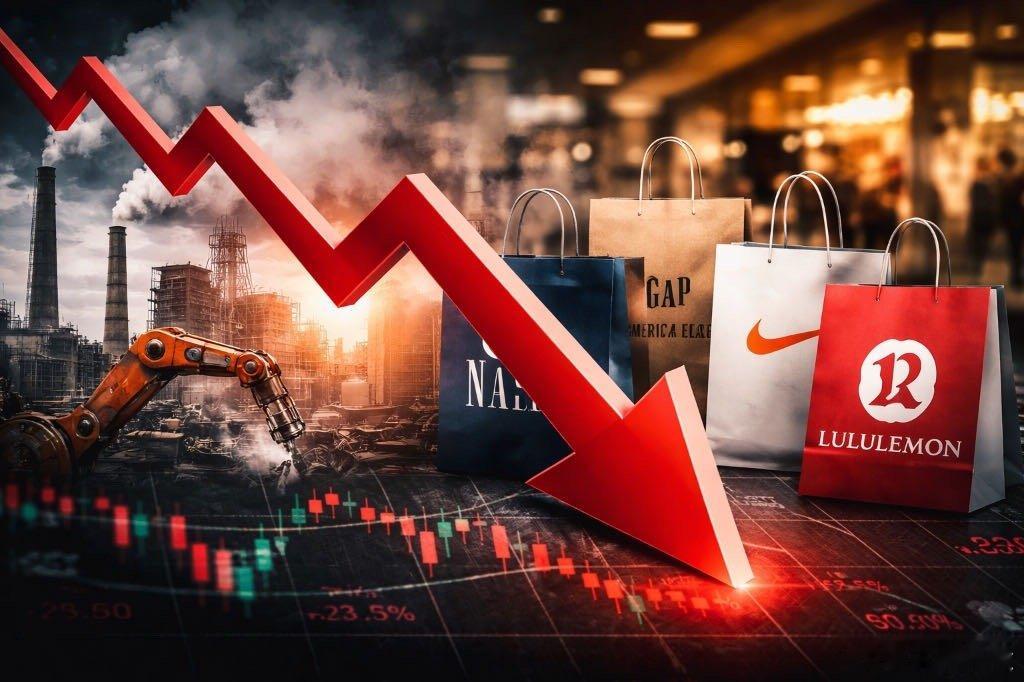 【特朗普拟上调关税至15%，贸易敏感股集体跳水，零售与工业板块领跌】特朗普表示将