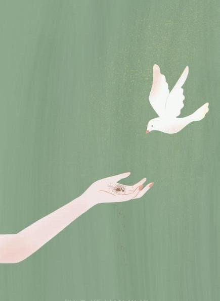 “你迟迟不能释怀的原因，也许是因为他出现在你爱意最纯净也最浓烈的时候，并且在你心