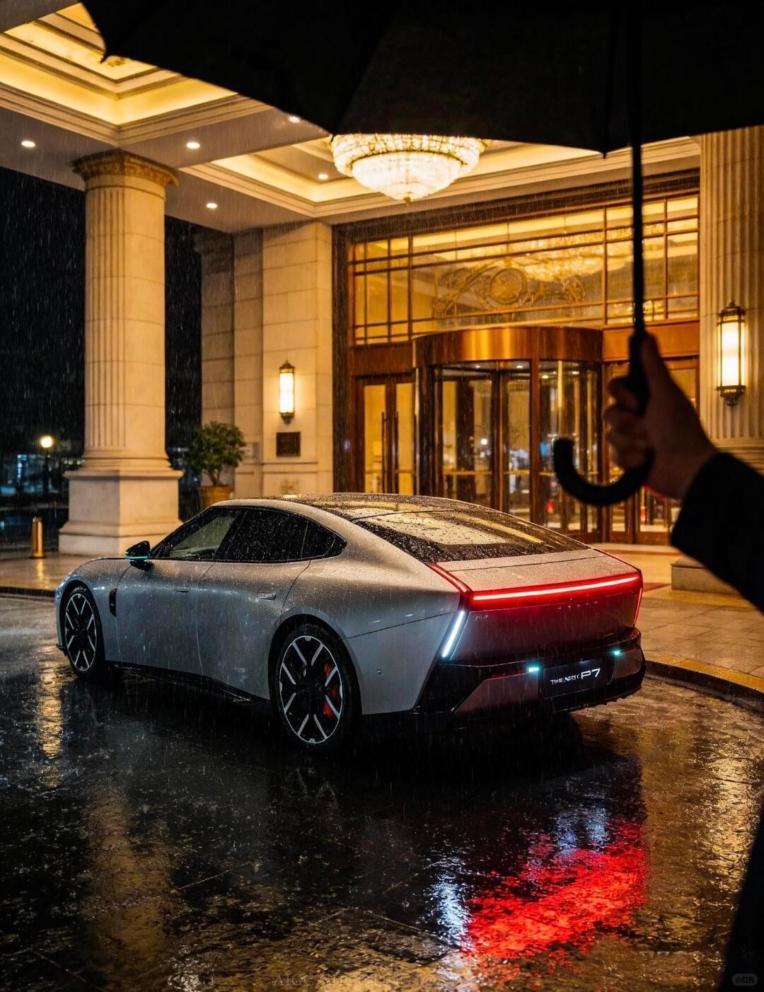 这种场景，忍不住回头多看几遍。小鹏p7