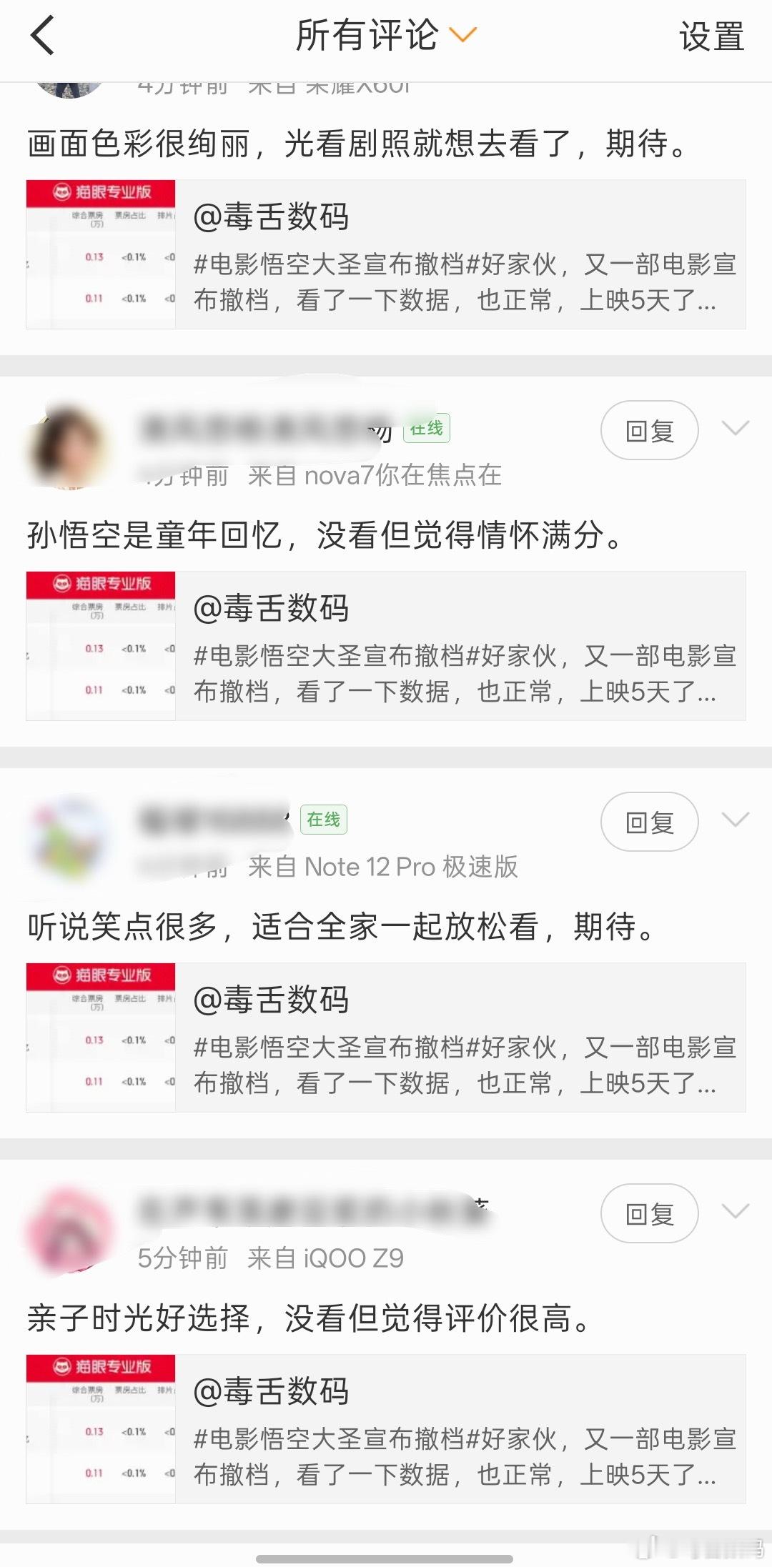 我昨天不是发了一个《悟空大圣》的博文吗突然好多过来刷好评的，同一时间…这电影都宣