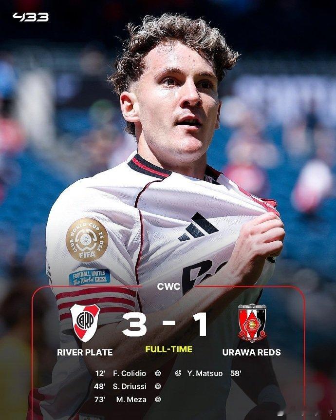 南美球队世俱杯6场不败⚽️世俱杯进行至今，南美球队的表现无论从过程还是结果都非常