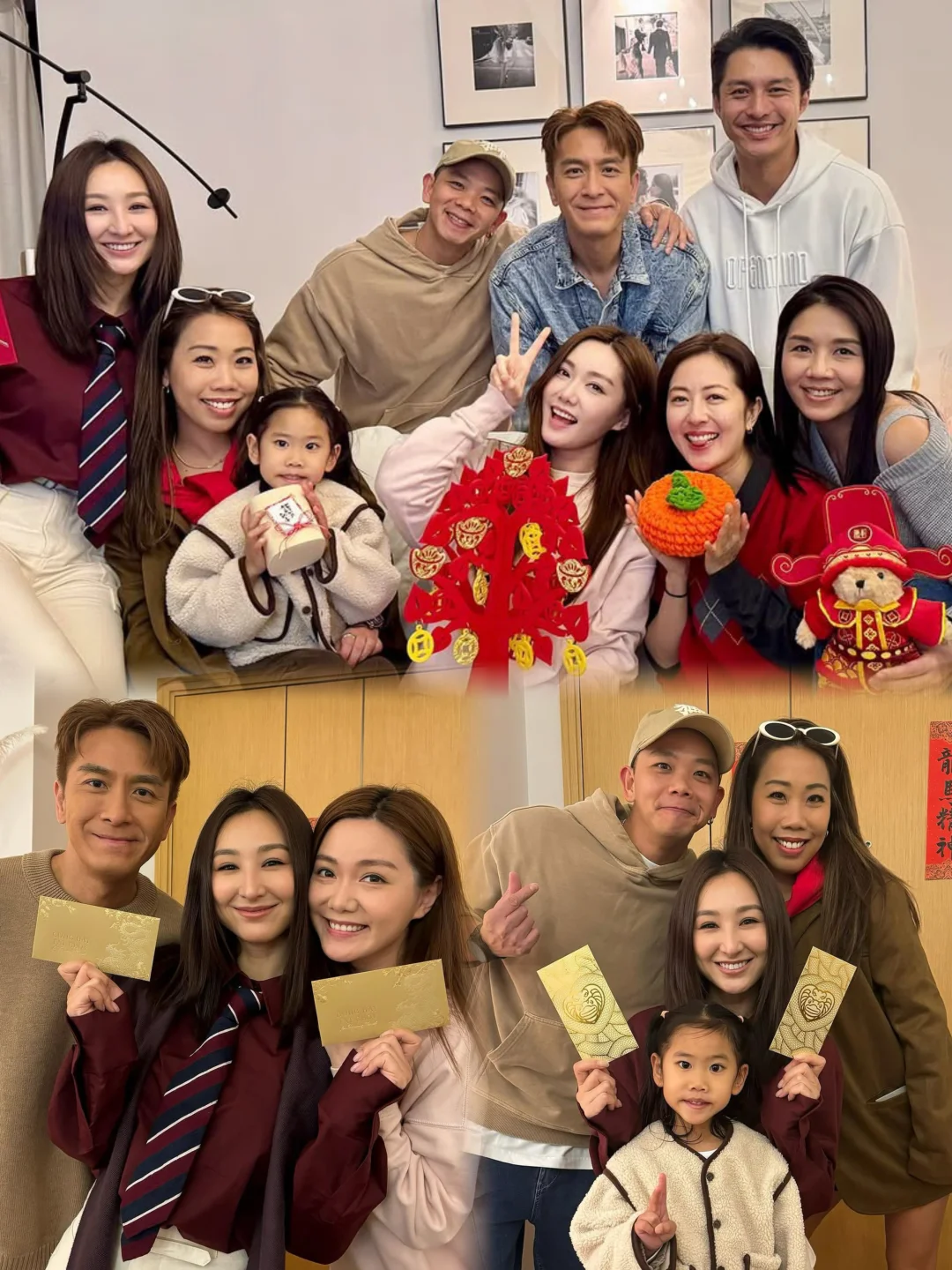 高海宁与铁马家族成员新年聚会