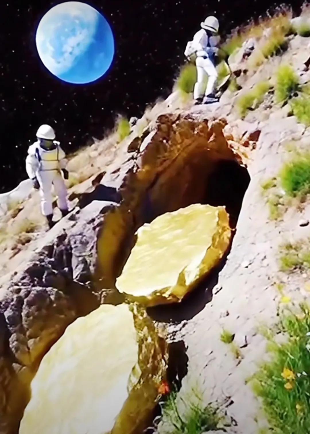 “探索月球黄金，未来宇航员的秘密基地！”🚀🌙🔍