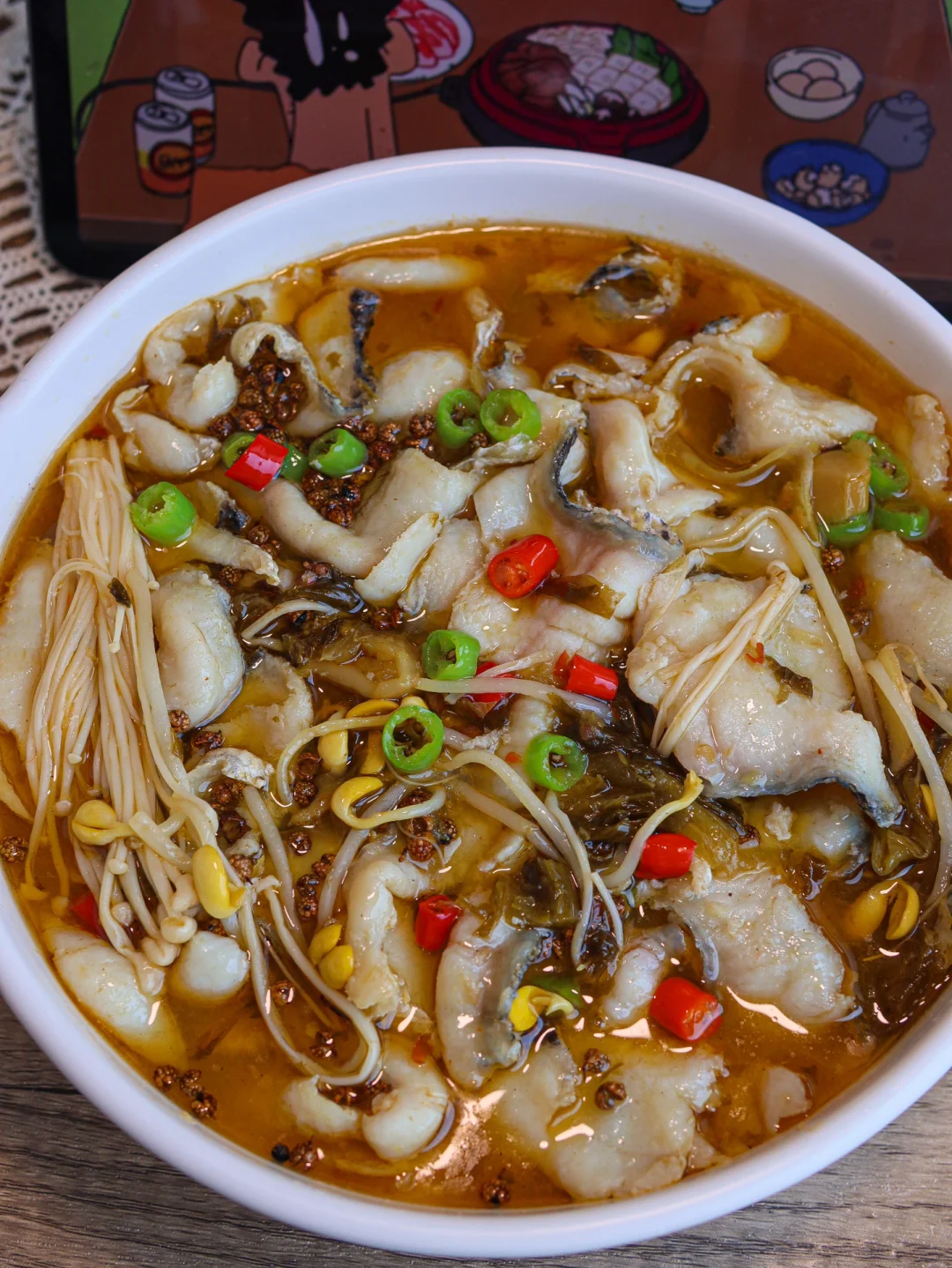 一周两次！！我妈做的酸菜鱼我咋就吃不够呢！