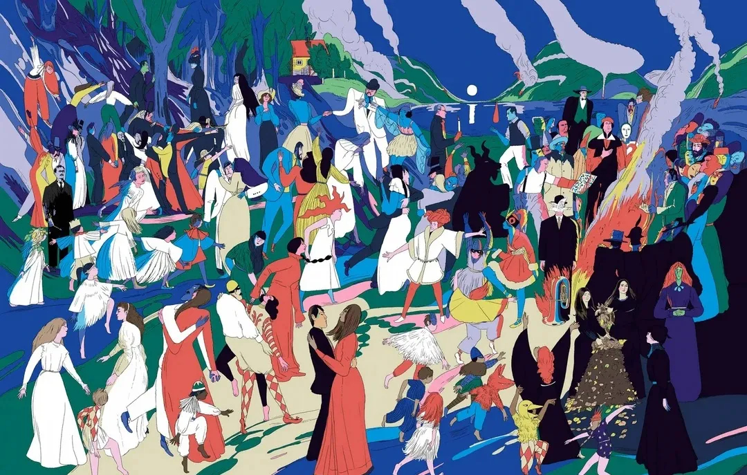 英国插画师Celyn Brazier绘画作品遇见美好风景绘画