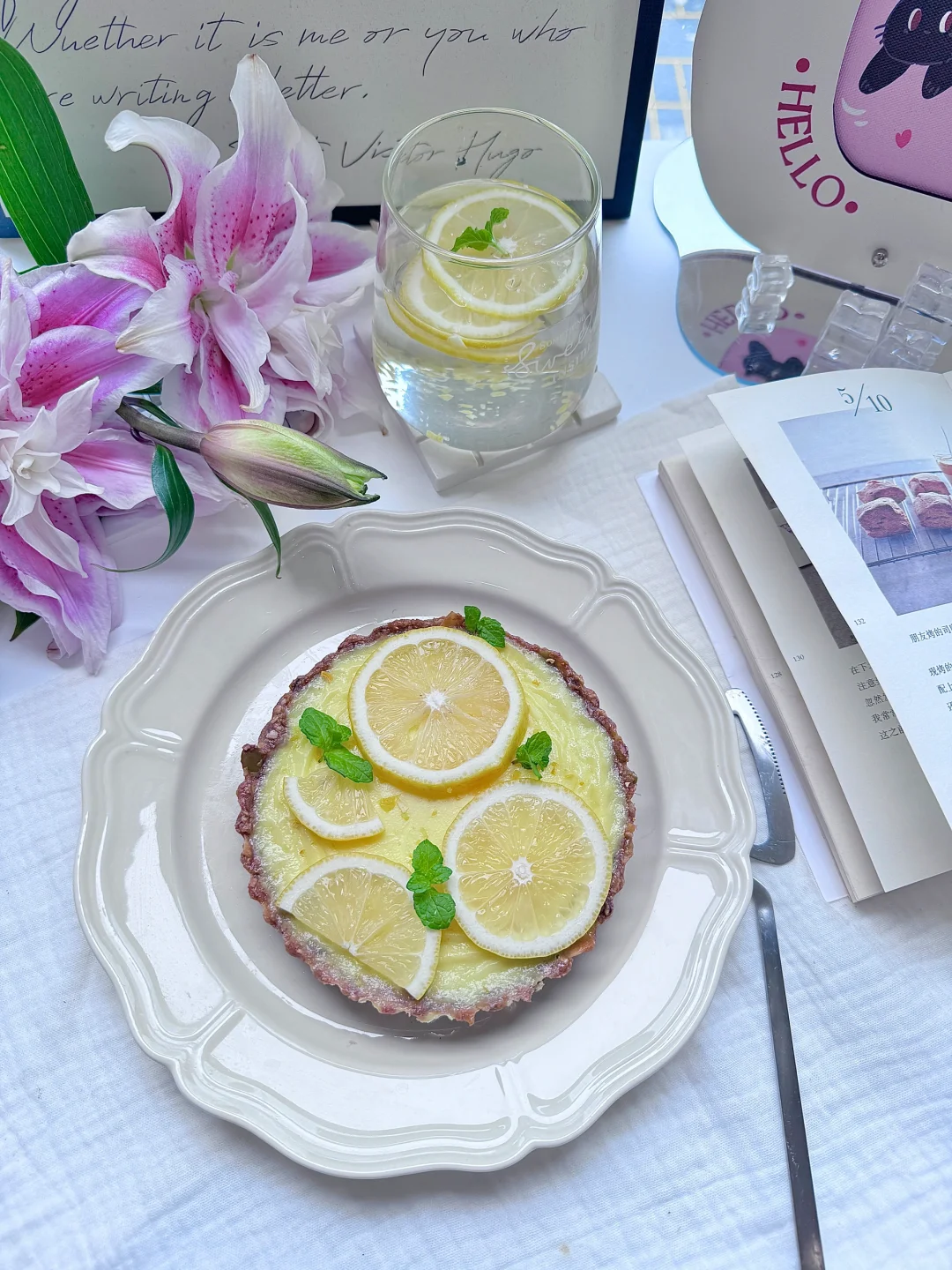 法式甜品🍮柠檬酸奶燕麦挞