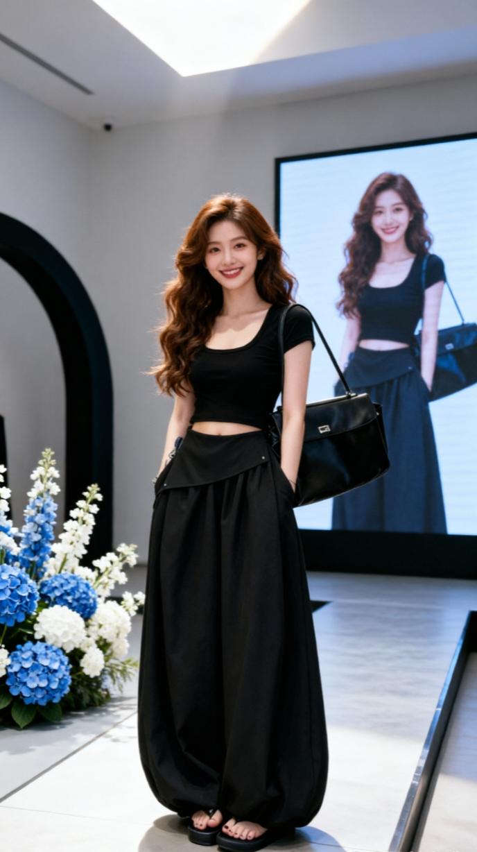 穿搭公式大揭秘 穿搭公式拆解 穿搭灵感制造机 审美提升穿搭 黑色超模裙