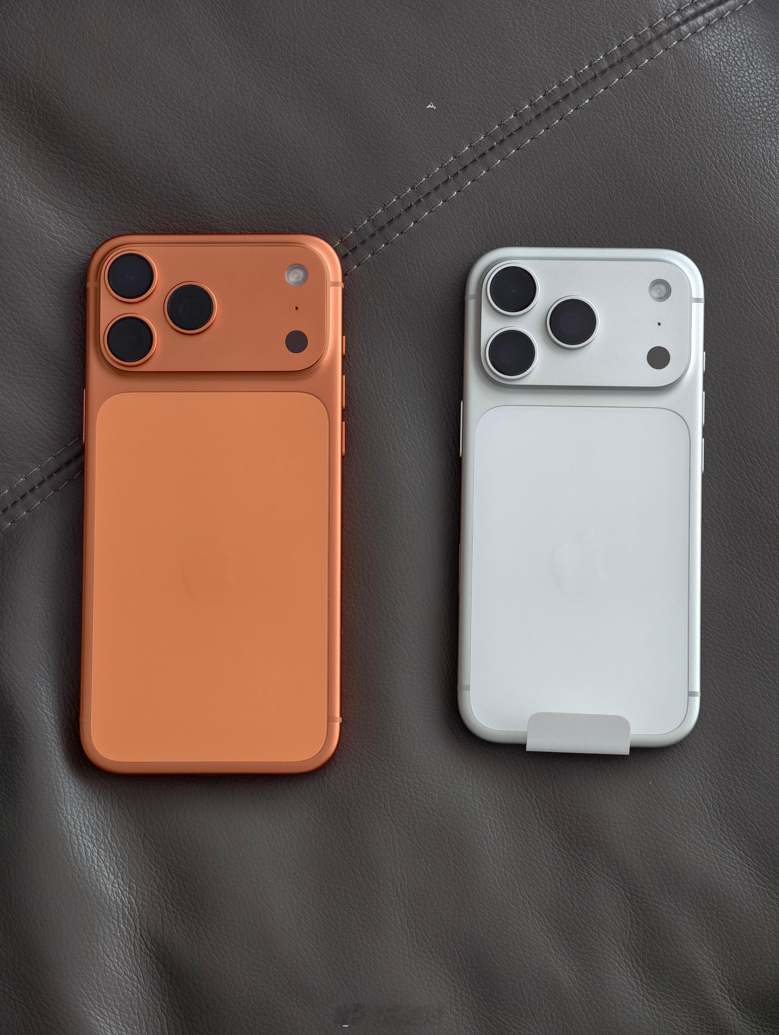 我是觉得iPhone17 Pro这套镜头Deco，放在小Pro上比Max和谐不少