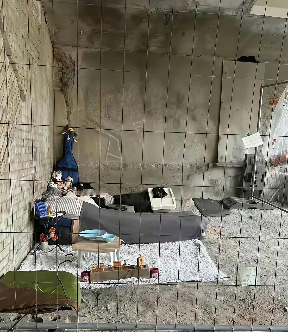 住个桥洞都能住这么精致，以前一定是个有钱人吧！ 