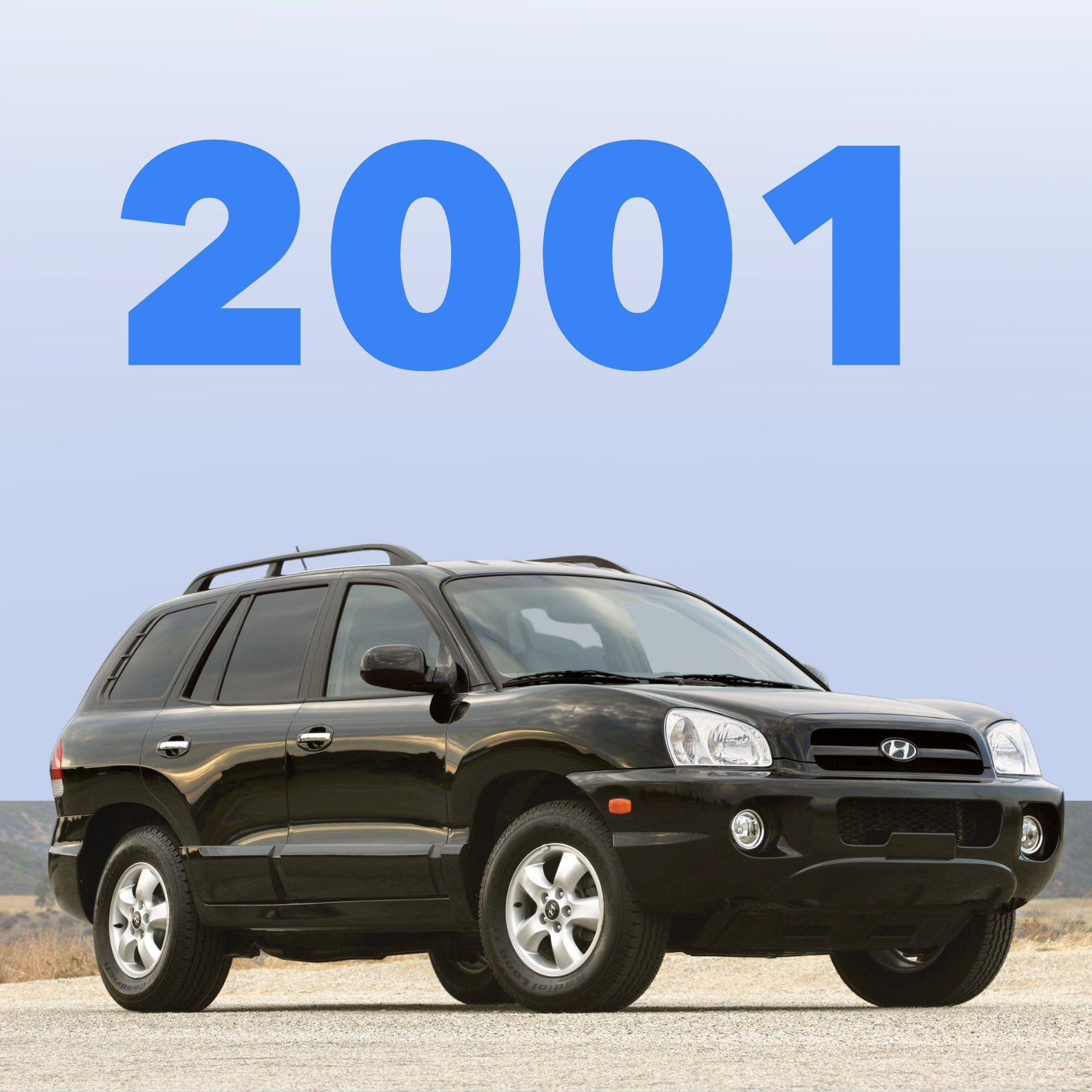 #现代圣达菲# 2001款的设计，2024款的设计圣达菲的审美，感觉一直偏欧美喜