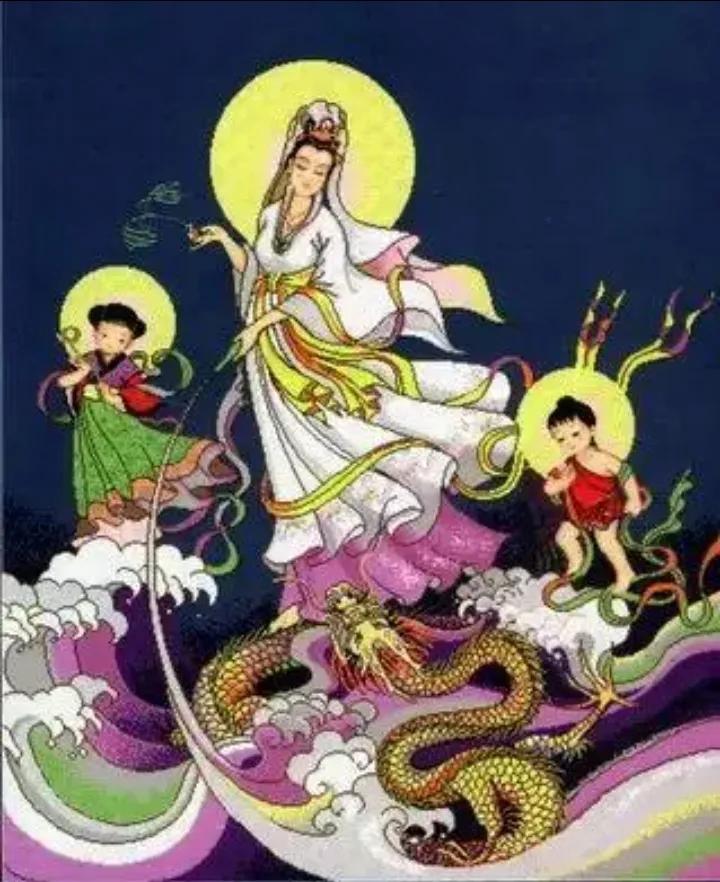 一花一草一竹林，
一山一水一修行，
一童一女一相伴，
………请友补句………？
[