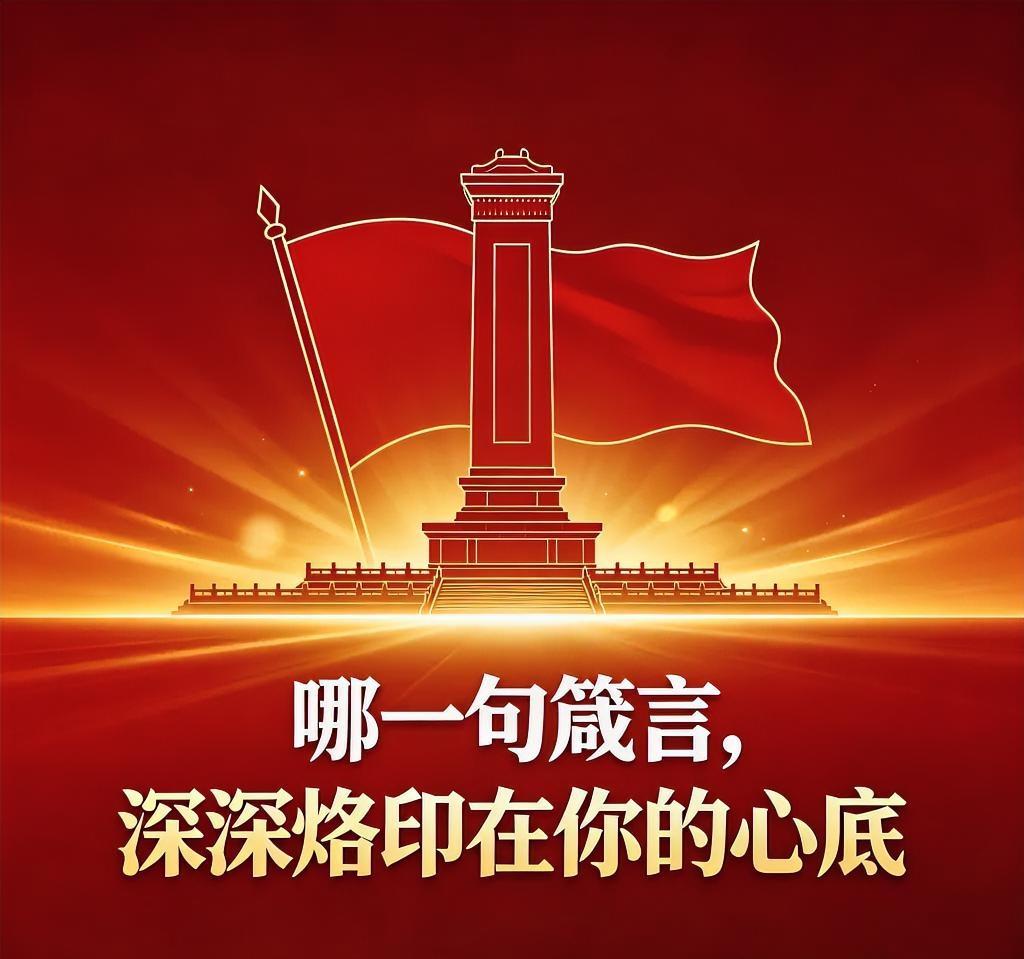 岁月流转，伟人虽然早已离开我们，但他留下的一句句箴言，跨越几十年的光阴，依旧有着