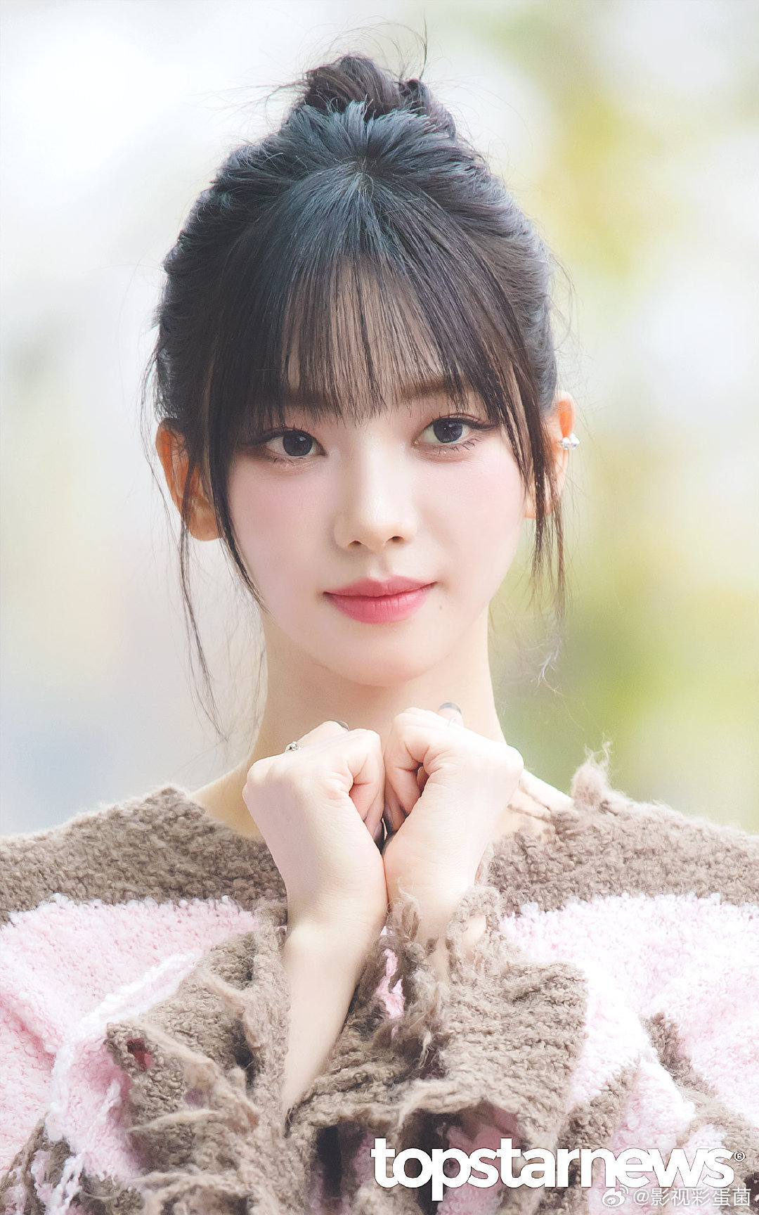 #柳智敏水蜜桃妆##柳智敏苹果丸子头#妹妹娶我[舔屏] ​​​