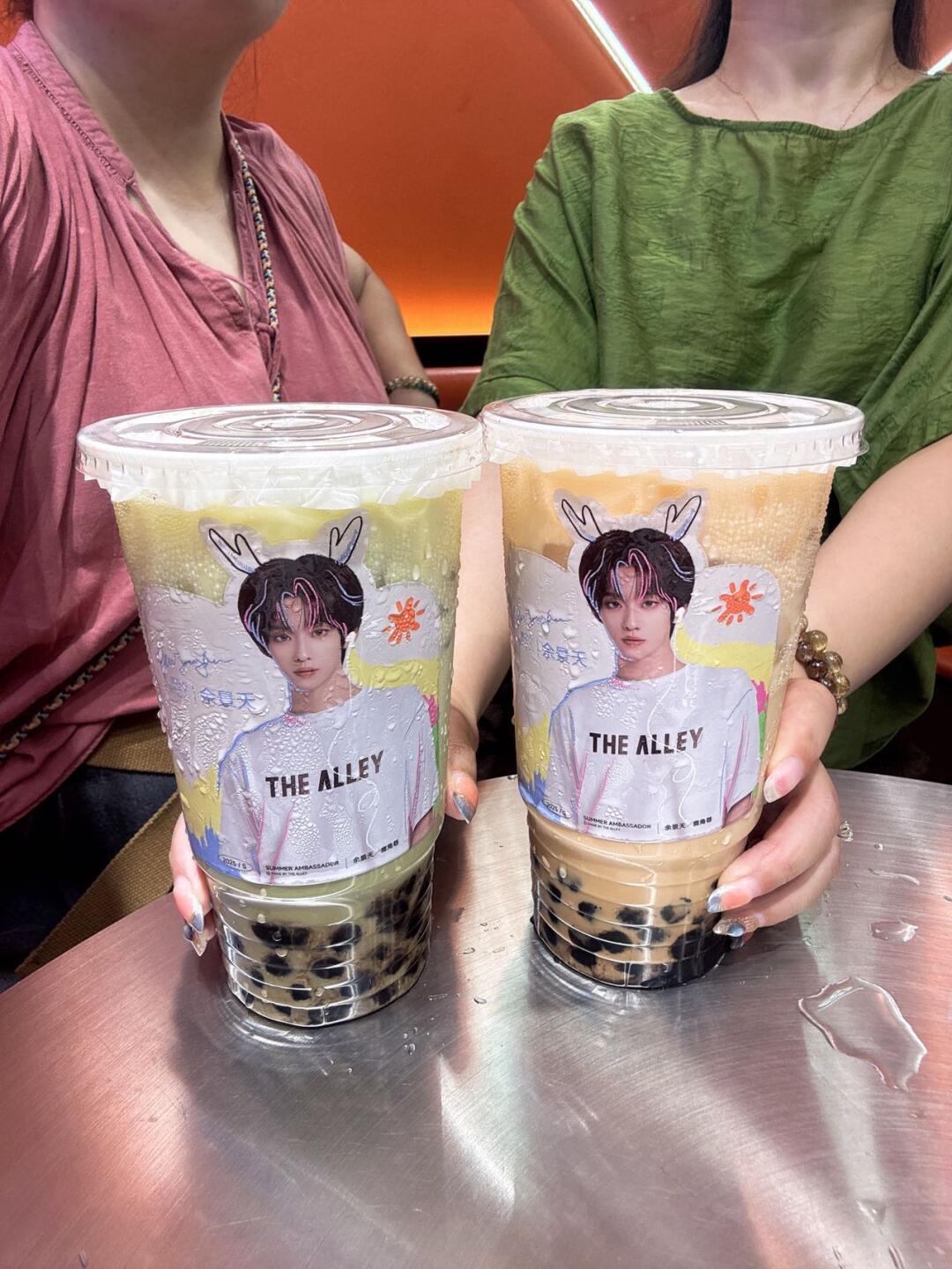 被这家奶茶店甜到了～～～