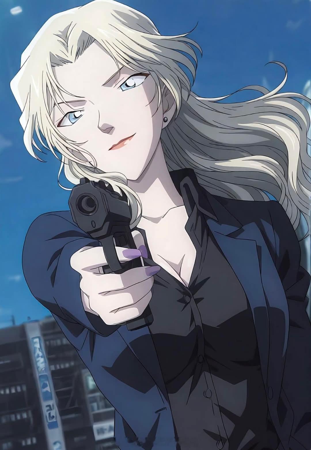 名侦探柯南 贝尔摩德！A secret makes a woman woman！